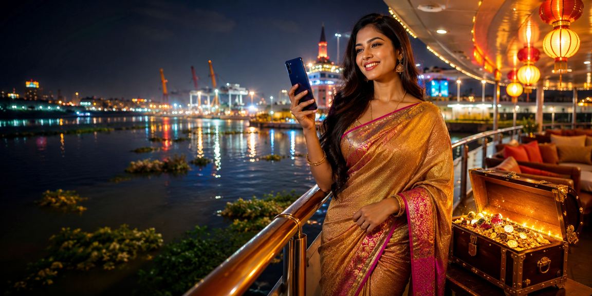 নারায়ণগঞ্জে মোবাইলে অনলাইন বেটিং উপভোগ করছেন বাংলাদেশের একজন ব্যবহারকারী