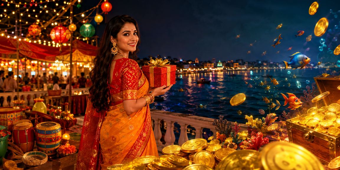 পহেলা বৈশাখের উৎসবে অনলাইন ফিশিং গেম উপভোগ